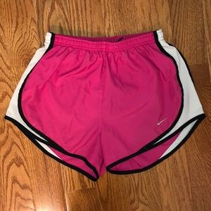 Pink Nike Tempo Shorts